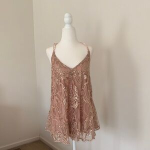 Free People Swingin’ It Romper